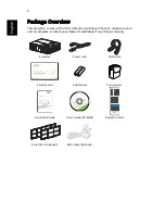 Предварительный просмотр 12 страницы Acer E131D series User Manual