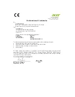 Preview for 61 page of Acer E131D series User Manual