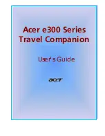 Acer e300 Series User Manual preview