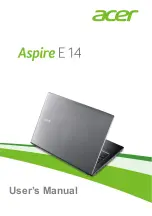 Acer E5-475 User Manual preview