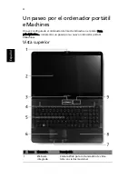 Preview for 4 page of Acer E525 Guía Rápida