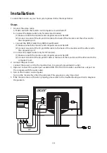 Preview for 21 page of Acer EB1 EB321HQUCbidpx User Manual