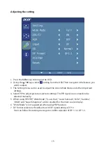 Preview for 26 page of Acer EB1 EB321HQUCbidpx User Manual