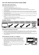 Preview for 3 page of Acer EB225Q User Manual