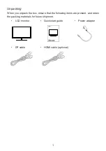 Preview for 11 page of Acer ED320QR User Manual