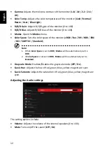 Предварительный просмотр 22 страницы Acer ED323QU User Manual