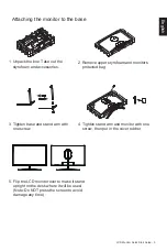Предварительный просмотр 3 страницы Acer EI242QR Quick Start Manual