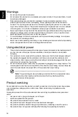 Предварительный просмотр 4 страницы Acer EI242QR User Manual