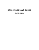 Acer eMachines E625 Series Quick Manual preview