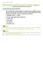 Preview for 4 page of Acer ENDURO Urban T1 User Manual