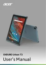 Preview for 1 page of Acer ENDURO Urban T3 User Manual