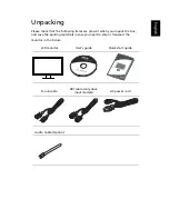 Preview for 16 page of Acer ET.WV3HP.B02 User Manual