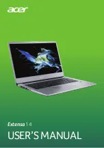 Acer Extensa 14 User Manual preview