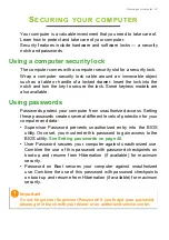 Preview for 33 page of Acer Extensa 14 User Manual