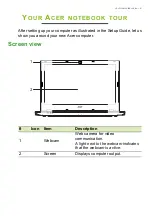 Предварительный просмотр 9 страницы Acer Extensa 15 Series User Manual