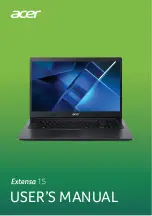 Acer Extensa 15 User Manual preview