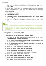 Preview for 6 page of Acer Extensa 15 User Manual