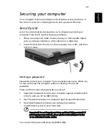 Предварительный просмотр 39 страницы Acer Extensa 2900 Series User Manual