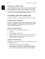 Предварительный просмотр 66 страницы Acer Extensa 2900 Series User Manual