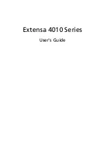 Acer Extensa 4010 Series User Manual preview