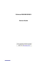 Acer Extensa 5635 Service Manual предпросмотр