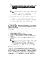 Preview for 5 page of Acer Extensa Series Generic User Manual