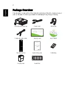 Preview for 12 page of Acer F213 User Manual