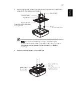 Preview for 47 page of Acer F213 User Manual