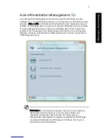 Предварительный просмотр 29 страницы Acer Ferrari 1000 Series (French) Manuel D'Utilisation
