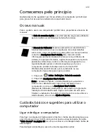 Preview for 13 page of Acer Ferrari 1000 Series Manual Do Utilizador
