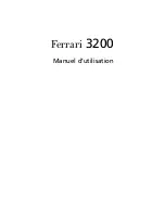 Preview for 1 page of Acer Ferrari 3200 Series Manuel D'Utilisation