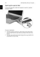 Предварительный просмотр 34 страницы Acer Ferrari 3400 User Manual