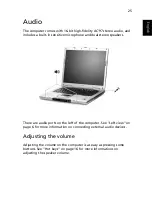 Предварительный просмотр 35 страницы Acer Ferrari 3400 User Manual