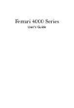 Acer Ferrari 4000 User Manual preview