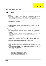 Предварительный просмотр 10 страницы Acer Ferrari 5000 Service Manual