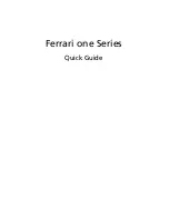 Acer Ferrari One 200 Quick Manual preview