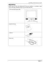 Preview for 4 page of Acer FP450 User Manual