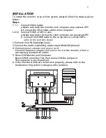 Предварительный просмотр 19 страницы Acer FT200HQL User Manual