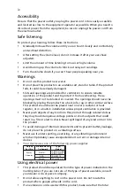 Preview for 4 page of Acer FT220HQL User Manual