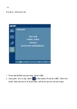 Preview for 26 page of Acer FT220HQL User Manual