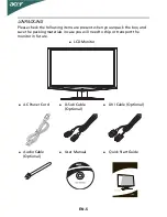 Предварительный просмотр 6 страницы Acer G205HV User Manual