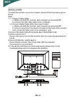 Предварительный просмотр 13 страницы Acer G205HV User Manual