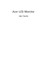 Acer G223HQL User Manual предпросмотр