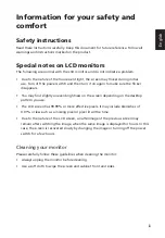 Preview for 3 page of Acer G227HQL User Manual