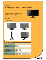 Preview for 2 page of Acer G235H Brochure & Specs