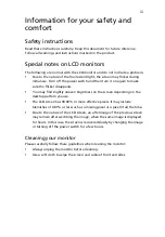 Preview for 3 page of Acer G247HYU User Manual