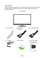 Предварительный просмотр 10 страницы Acer G276HL User Manual