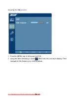 Preview for 21 page of Acer G277HL. User Manual