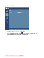 Preview for 25 page of Acer G277HU User Manual