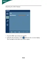 Preview for 17 page of Acer GD235HZ User Manual